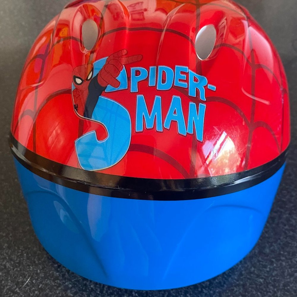 Spiderman Toddler Bicycle Helmet